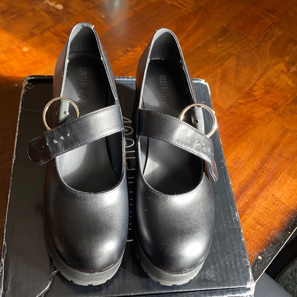Platform Mary Janes